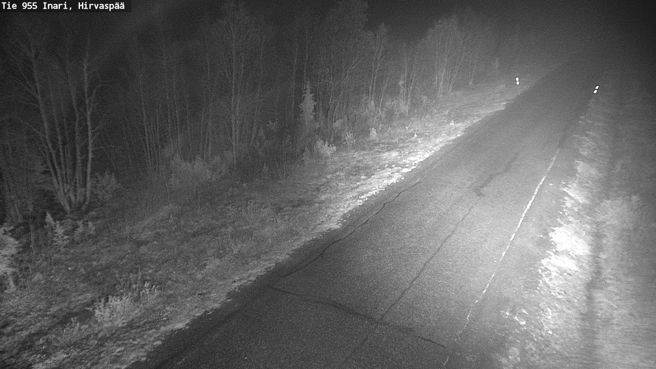 Kelikamerat Kuva Tie 955 Inari, Hirvaspää, Inari, Lappi