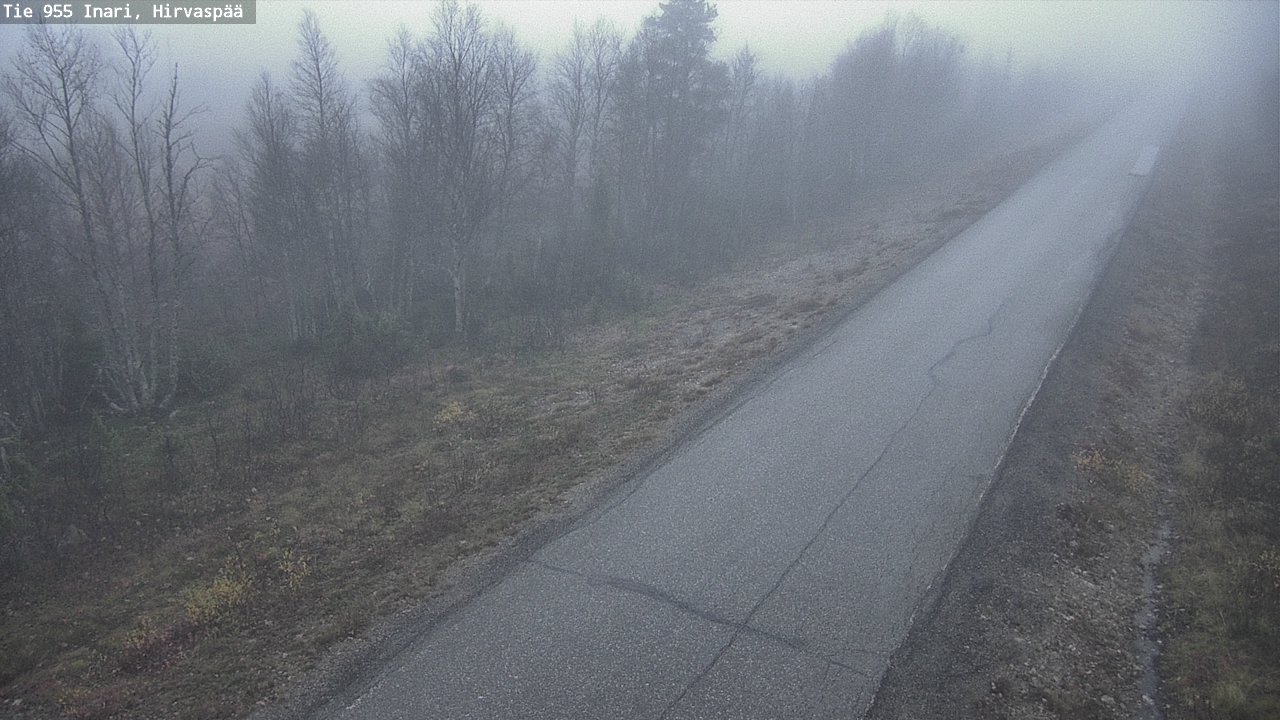 Kelikamerat Kuva Tie 955 Inari, Hirvaspää, Inari, Lappi