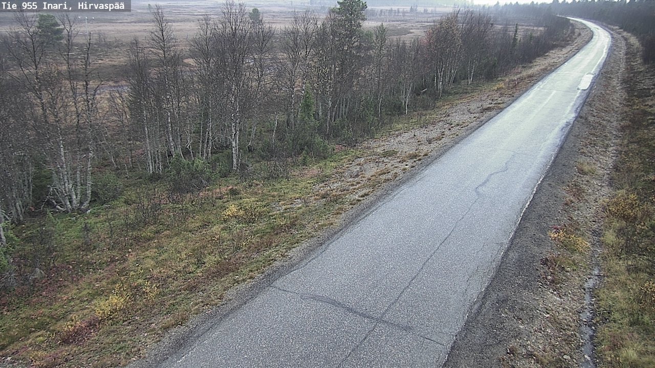 Kelikamerat Kuva Tie 955 Inari, Hirvaspää, Inari, Lappi