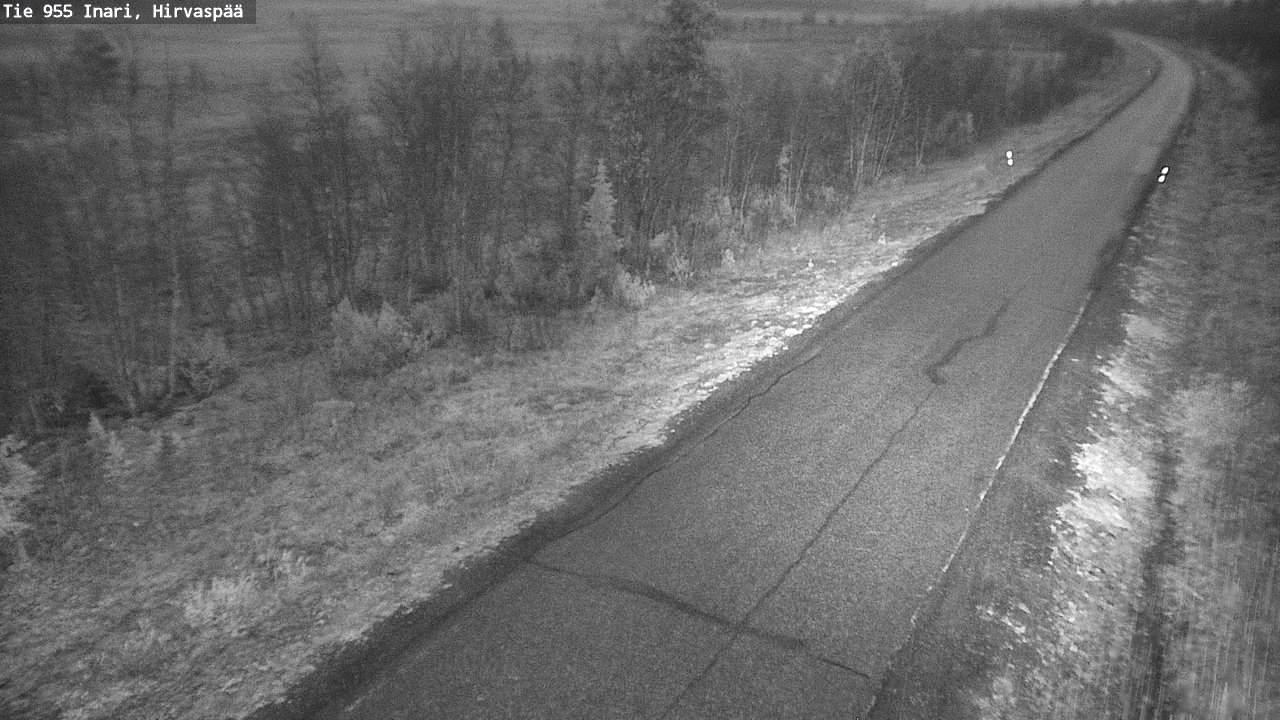 Kelikamerat Kuva Tie 955 Inari, Hirvaspää, Inari, Lappi