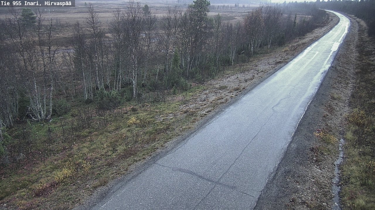 Kelikamerat Kuva Tie 955 Inari, Hirvaspää, Inari, Lappi