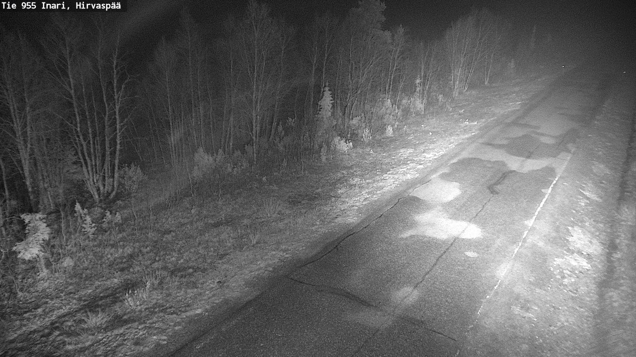 Kelikamerat Kuva Tie 955 Inari, Hirvaspää, Inari, Lappi