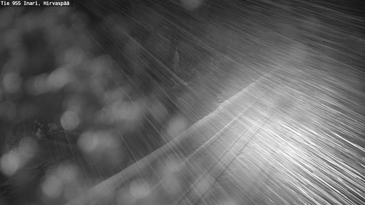 Weather Camera Image Road 955 Inari, Hirvaspää, Inari, Lappi