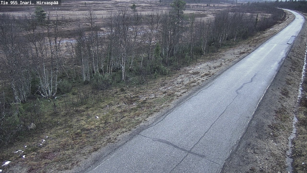 Kelikamerat Kuva Tie 955 Inari, Hirvaspää, Inari, Lappi