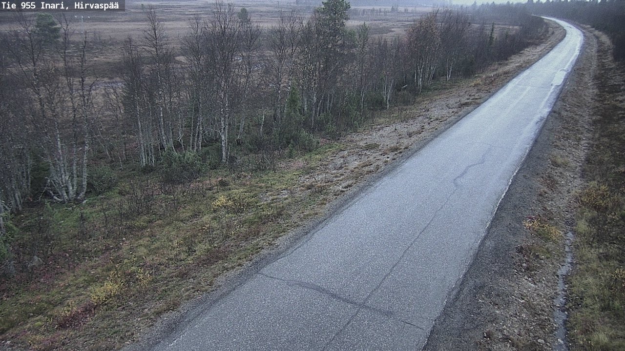 Kelikamerat Kuva Tie 955 Inari, Hirvaspää, Inari, Lappi