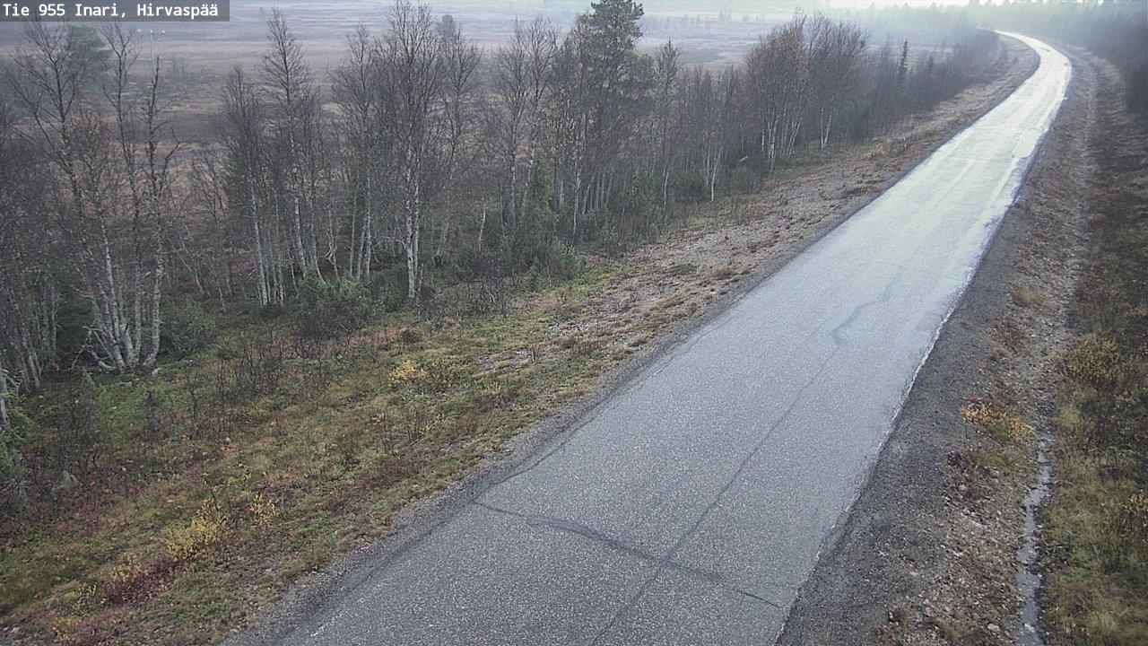 Kelikamerat Kuva Tie 955 Inari, Hirvaspää, Inari, Lappi