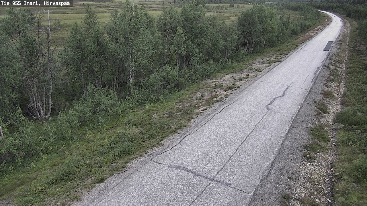 Kelikamerat Kuva Tie 955 Inari, Hirvaspää, Inari, Lappi