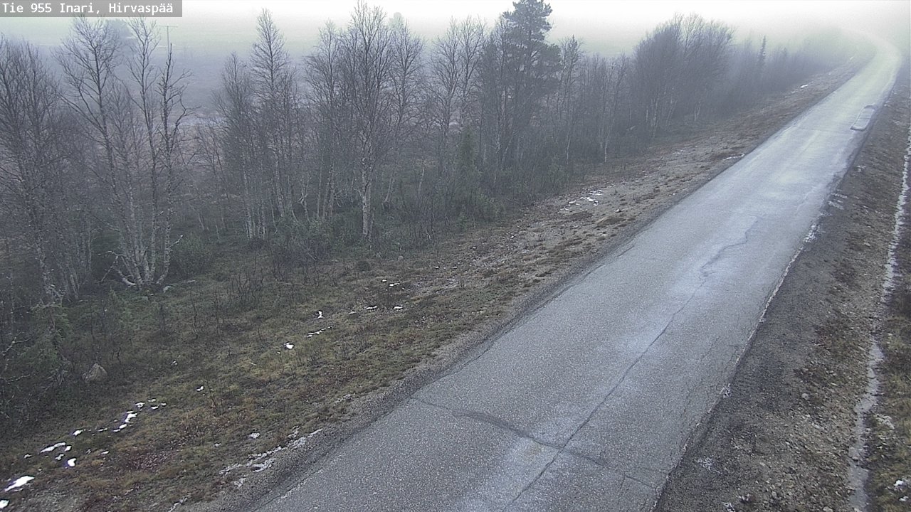 Kelikamerat Kuva Tie 955 Inari, Hirvaspää, Inari, Lappi