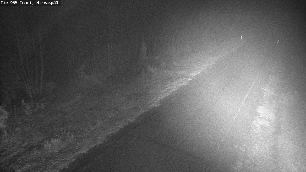 Kelikamerat Kuva Tie 955 Inari, Hirvaspää, Inari, Lappi