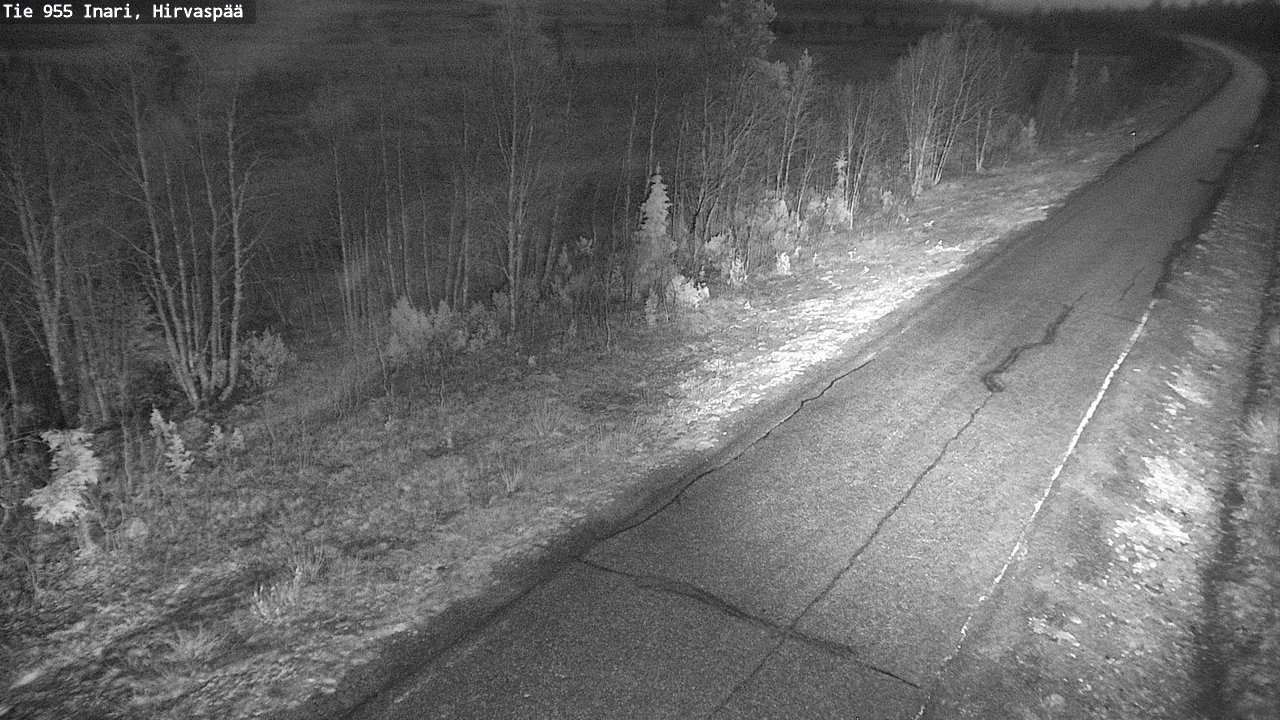 Kelikamerat Kuva Tie 955 Inari, Hirvaspää, Inari, Lappi