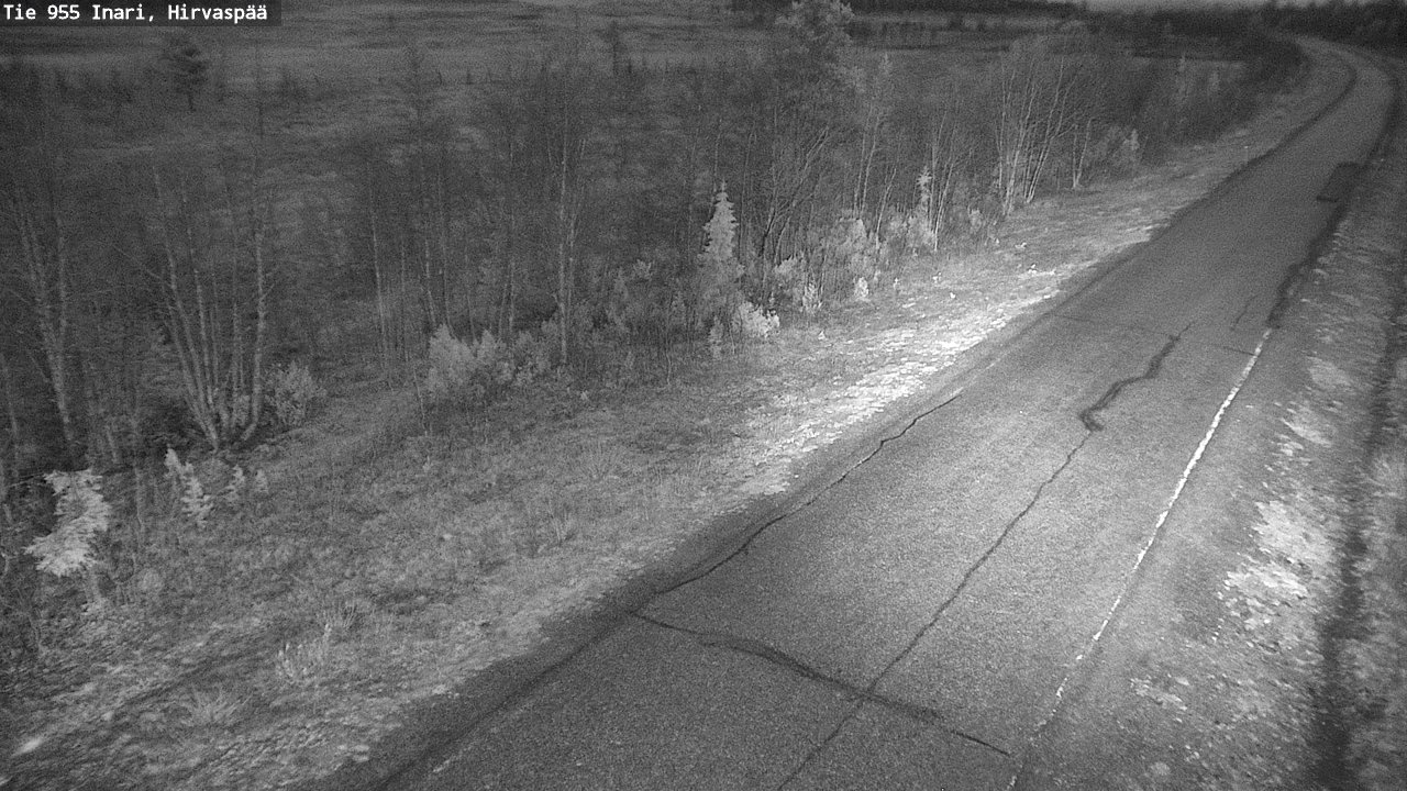 Kelikamerat Kuva Tie 955 Inari, Hirvaspää, Inari, Lappi