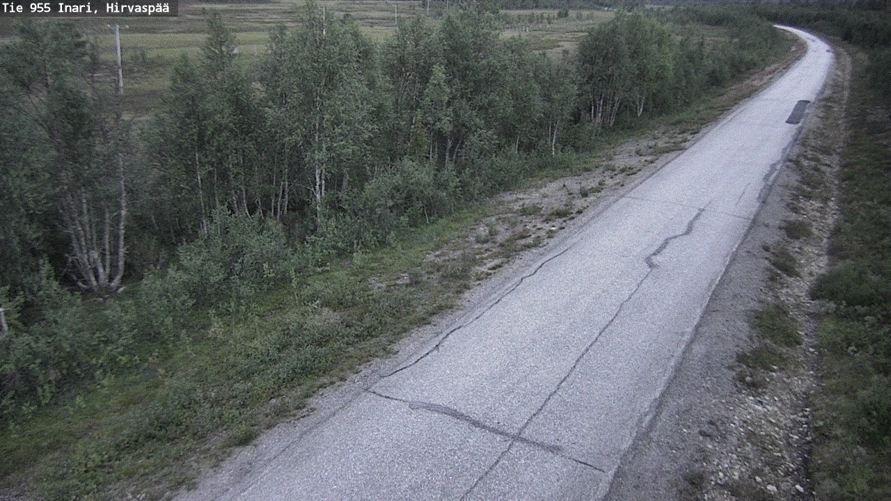 Kelikamerat Kuva Tie 955 Inari, Hirvaspää, Inari, Lappi