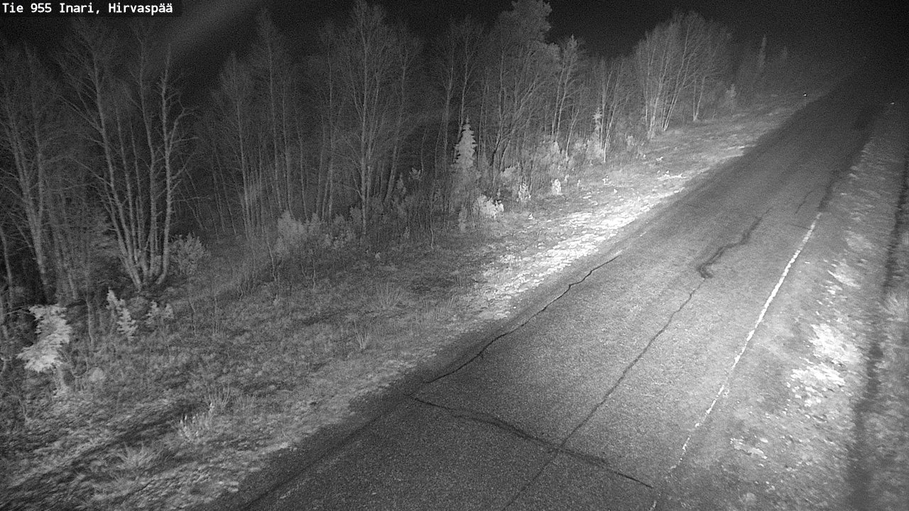 Kelikamerat Kuva Tie 955 Inari, Hirvaspää, Inari, Lappi