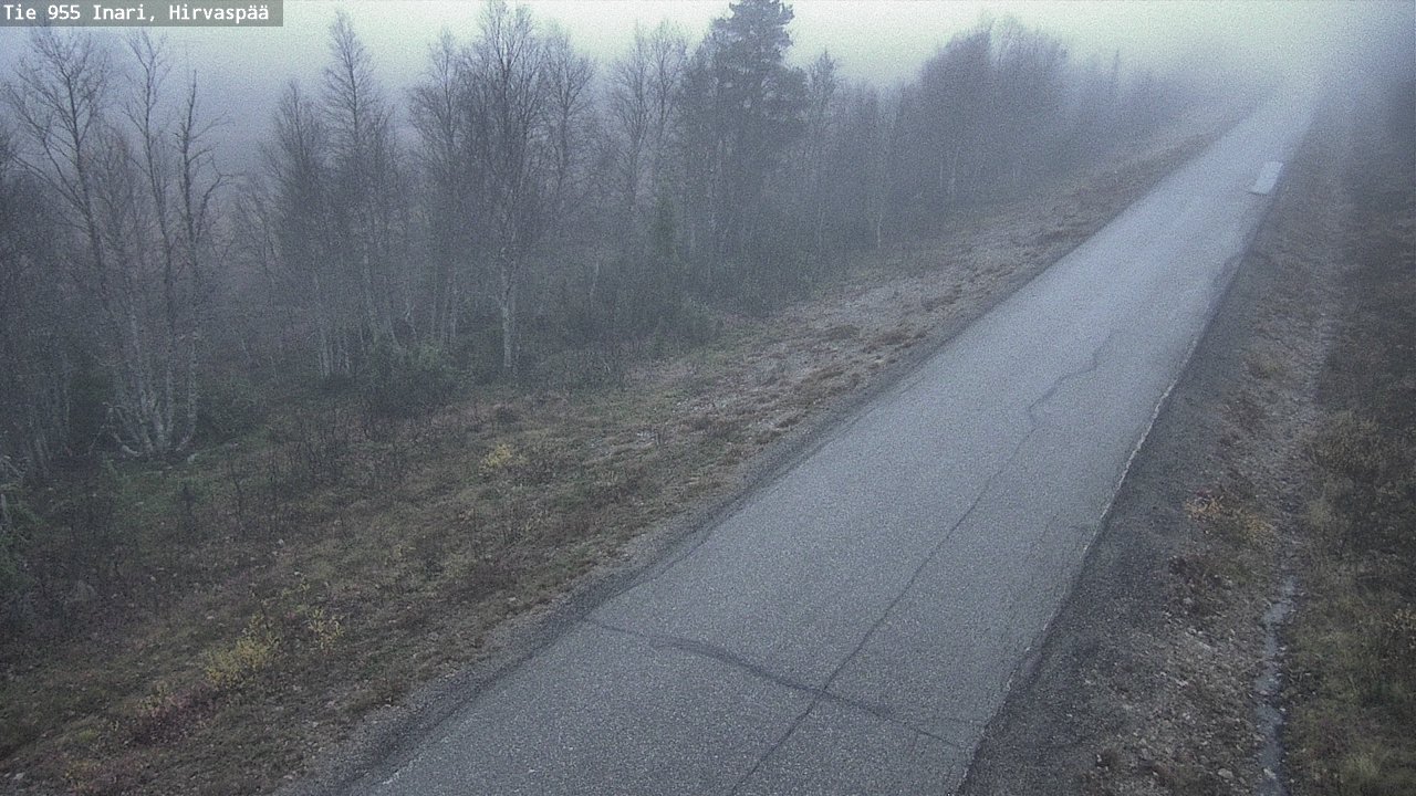 Kelikamerat Kuva Tie 955 Inari, Hirvaspää, Inari, Lappi