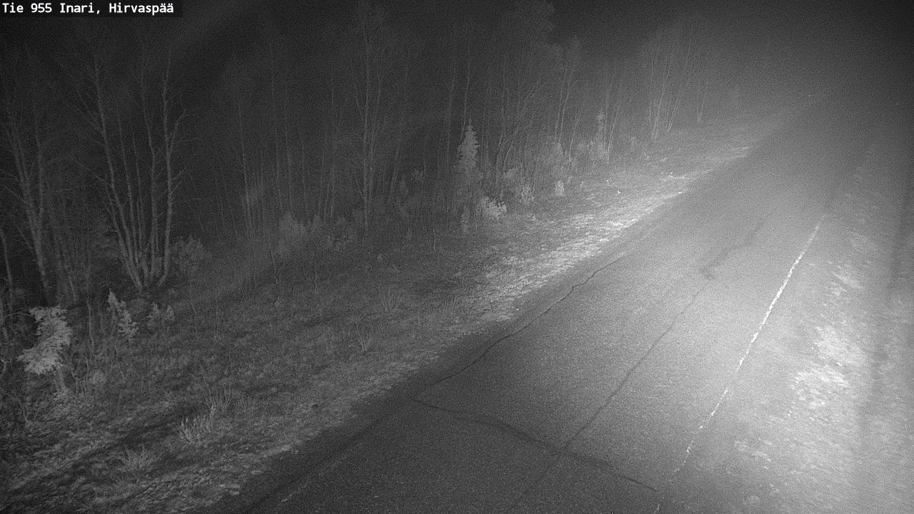 Kelikamerat Kuva Tie 955 Inari, Hirvaspää, Inari, Lappi