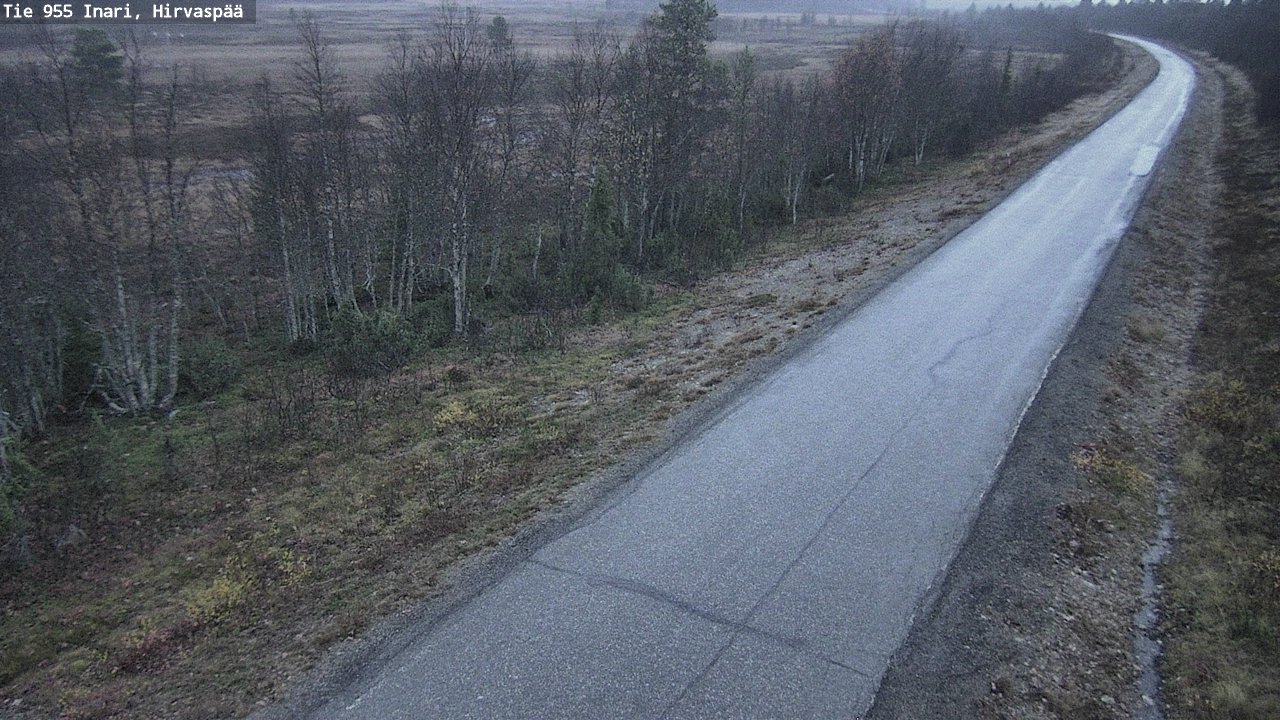 Kelikamerat Kuva Tie 955 Inari, Hirvaspää, Inari, Lappi