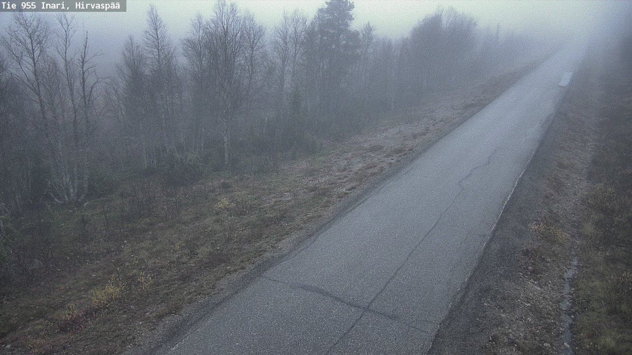 Kelikamerat Kuva Tie 955 Inari, Hirvaspää, Inari, Lappi