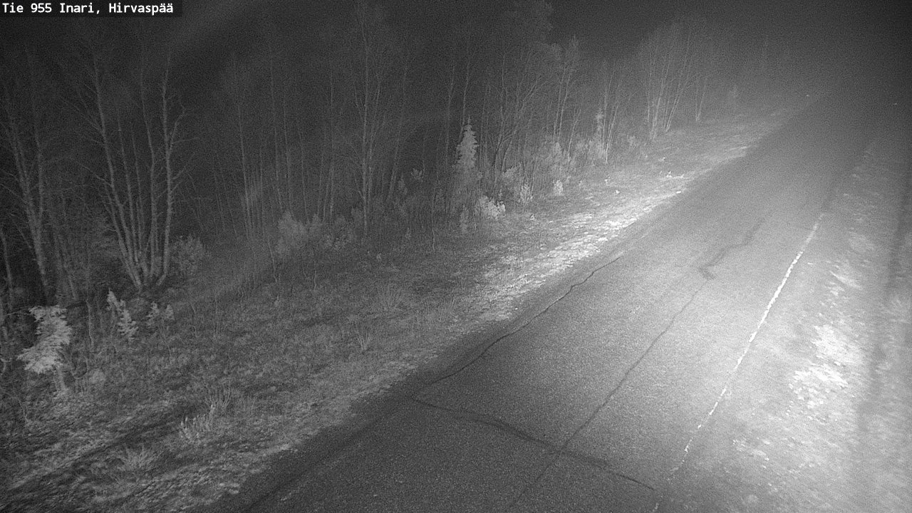 Kelikamerat Kuva Tie 955 Inari, Hirvaspää, Inari, Lappi