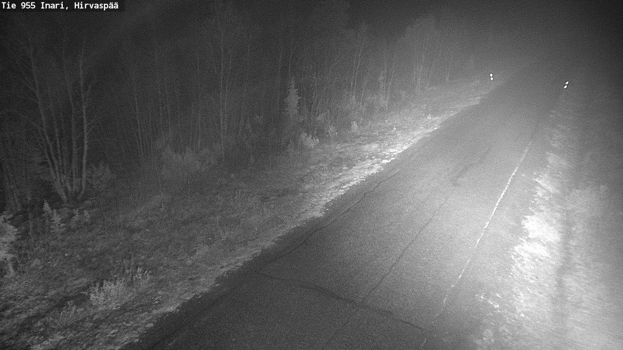 Kelikamerat Kuva Tie 955 Inari, Hirvaspää, Inari, Lappi