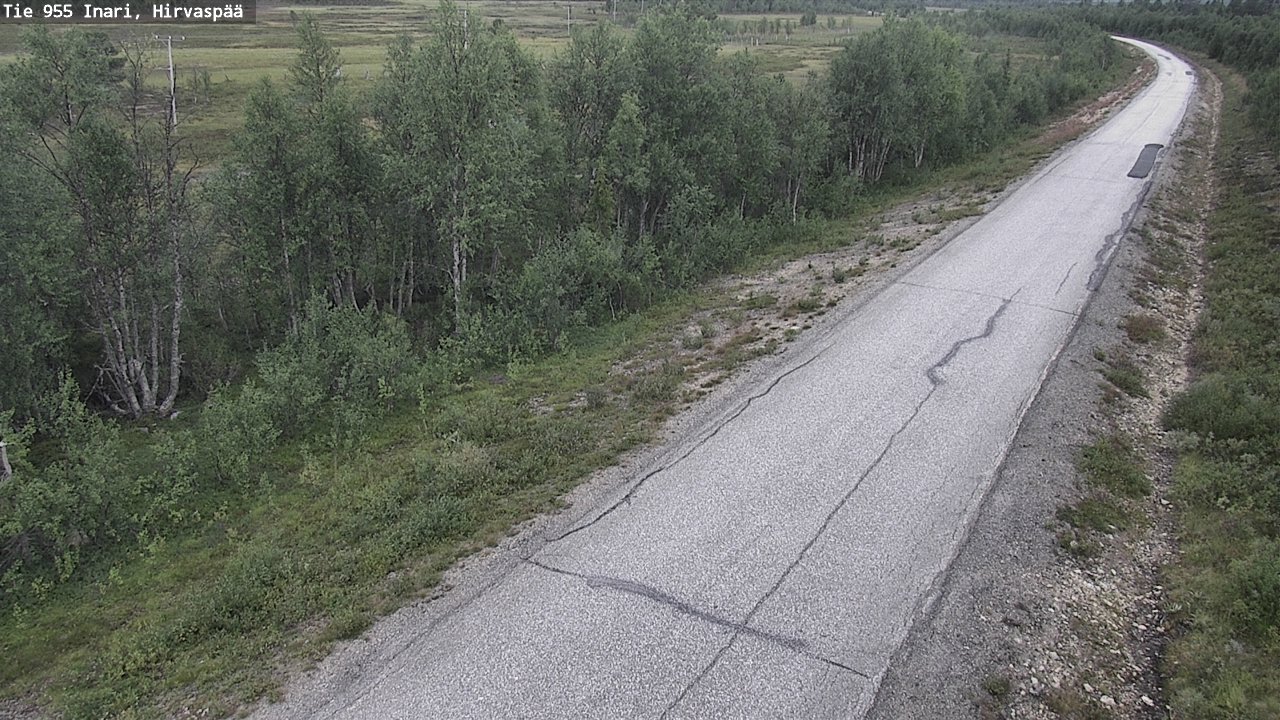 Kelikamerat Kuva Tie 955 Inari, Hirvaspää, Inari, Lappi