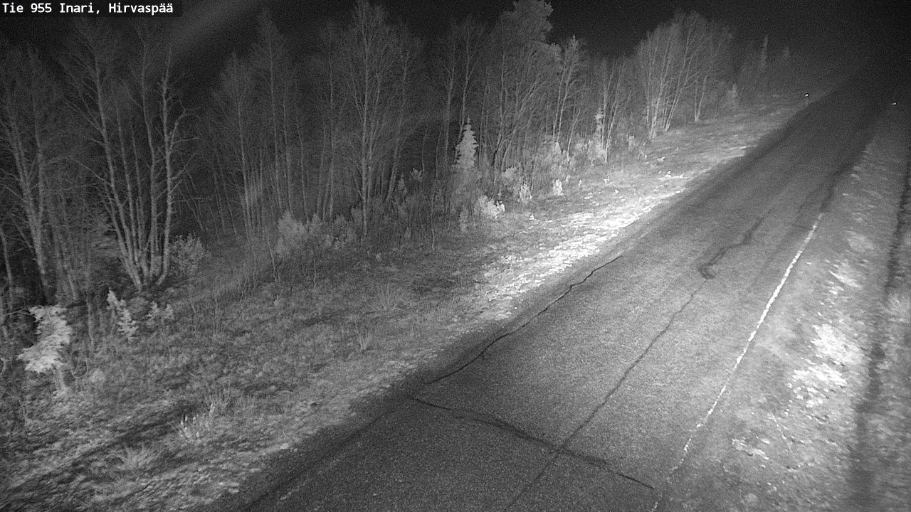 Kelikamerat Kuva Tie 955 Inari, Hirvaspää, Inari, Lappi