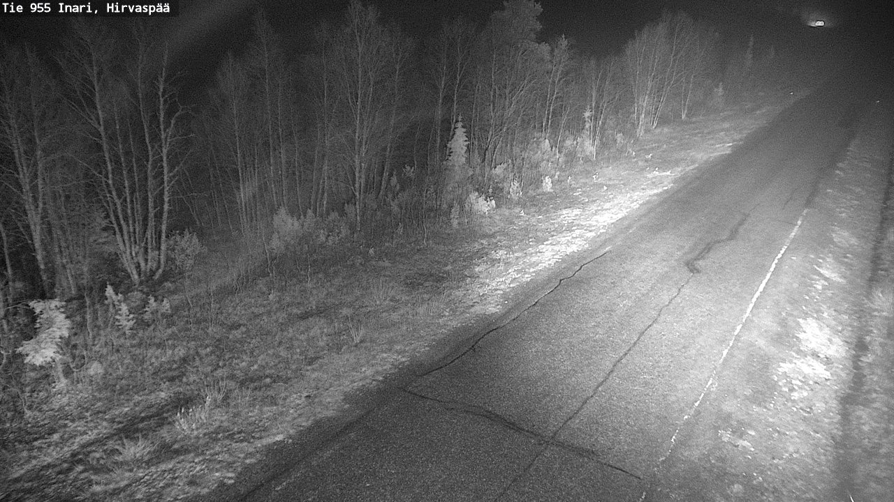 Kelikamerat Kuva Tie 955 Inari, Hirvaspää, Inari, Lappi