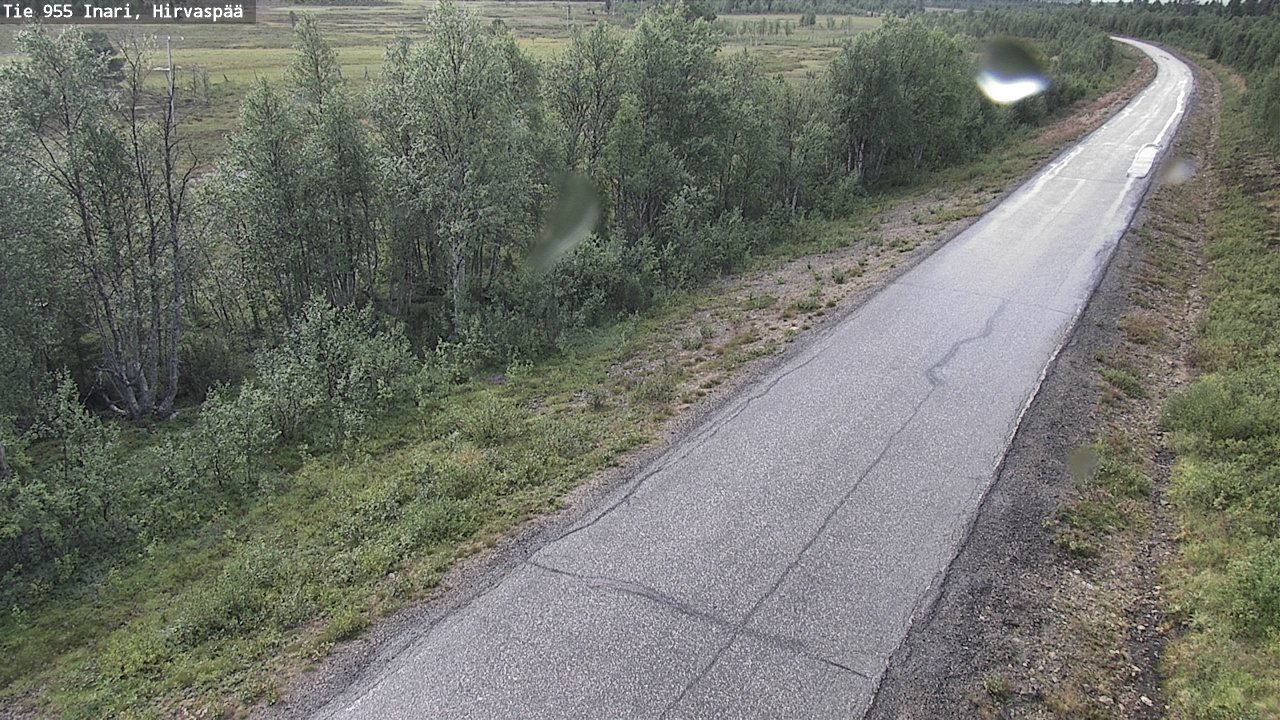 Weather Camera Image Väg 955 Enare, Hirvaspää, Inari, Lappi
