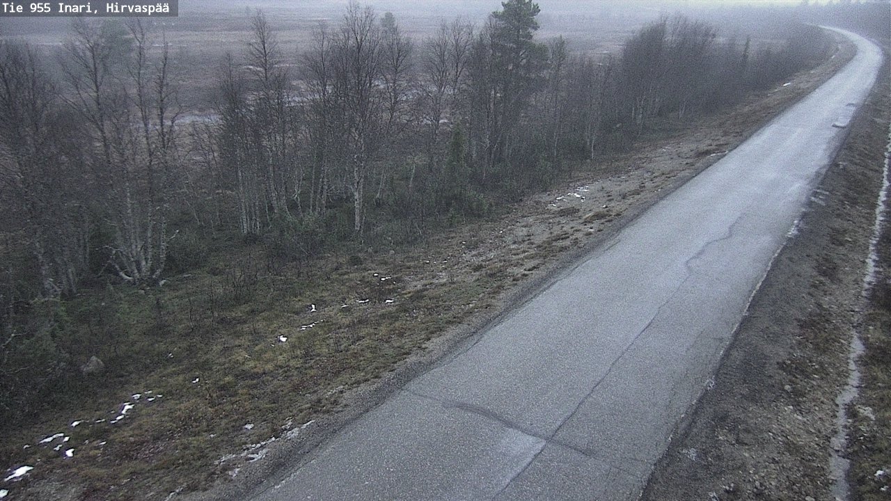 Kelikamerat Kuva Tie 955 Inari, Hirvaspää, Inari, Lappi