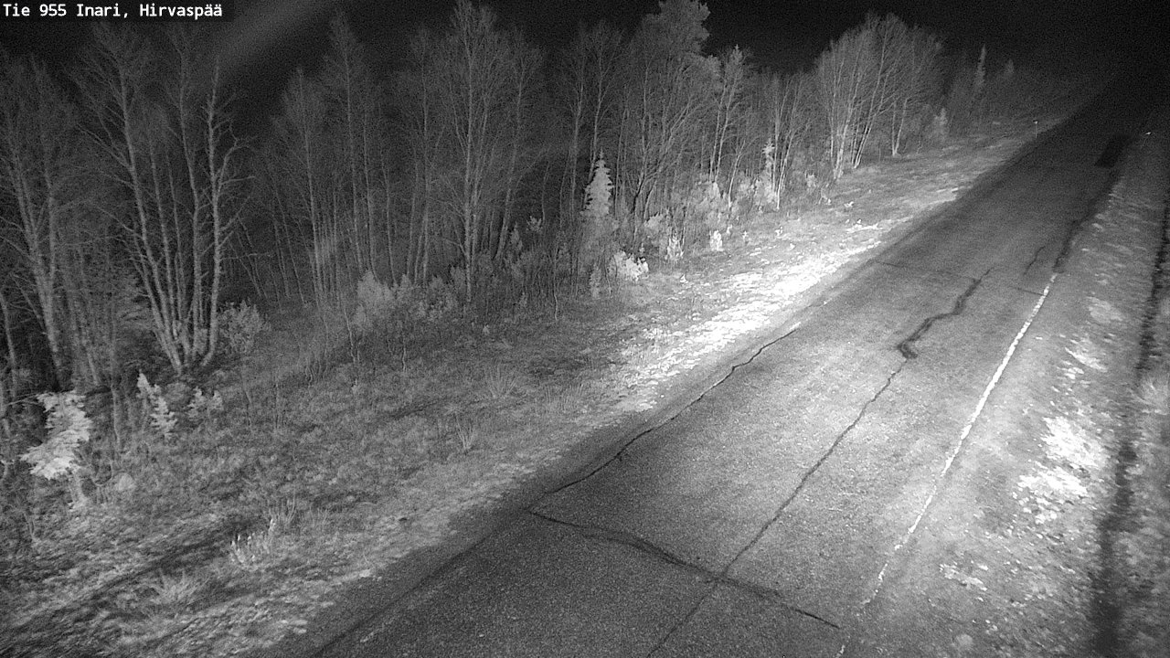 Kelikamerat Kuva Tie 955 Inari, Hirvaspää, Inari, Lappi