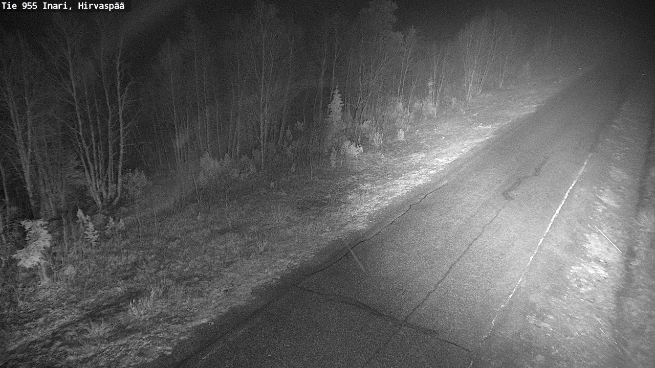 Kelikamerat Kuva Tie 955 Inari, Hirvaspää, Inari, Lappi