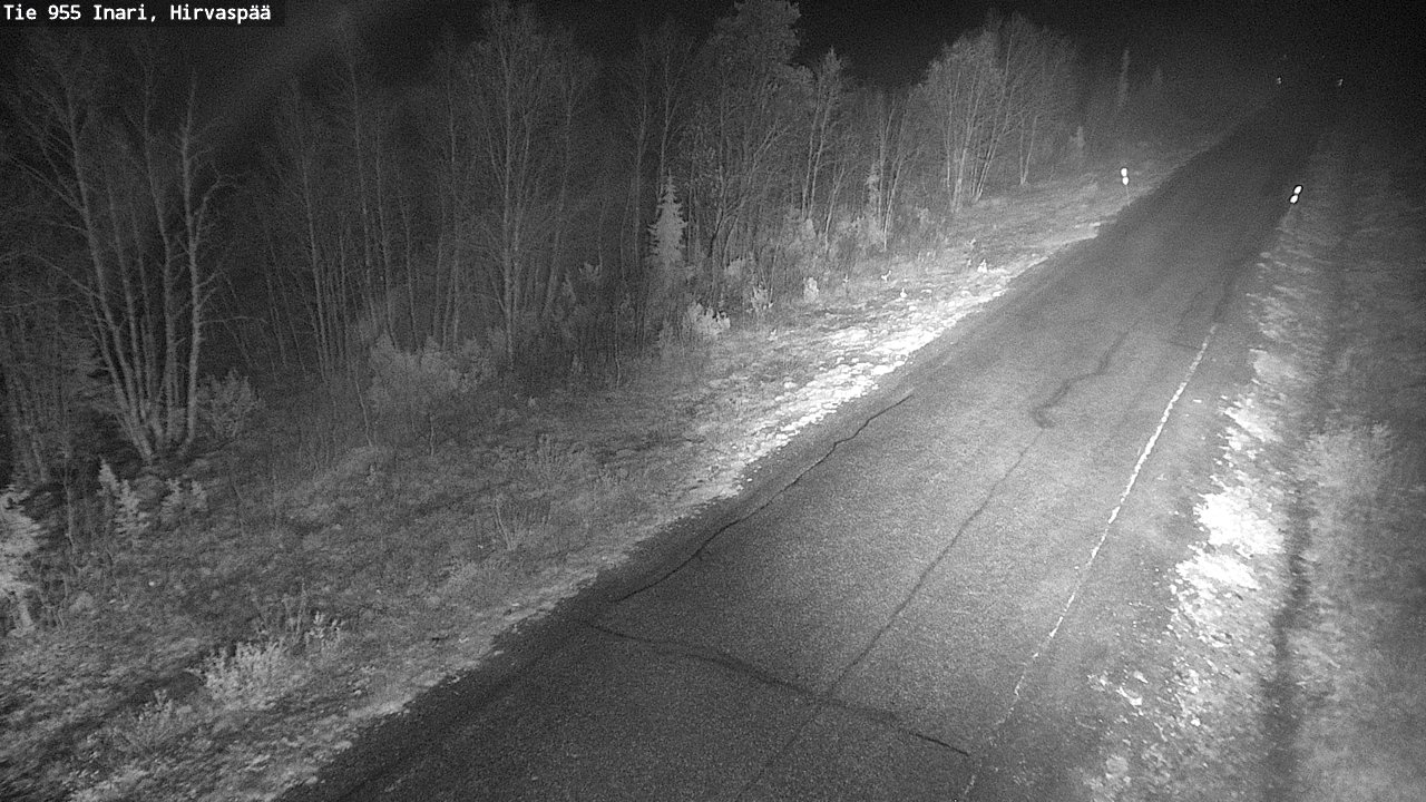 Kelikamerat Kuva Tie 955 Inari, Hirvaspää, Inari, Lappi