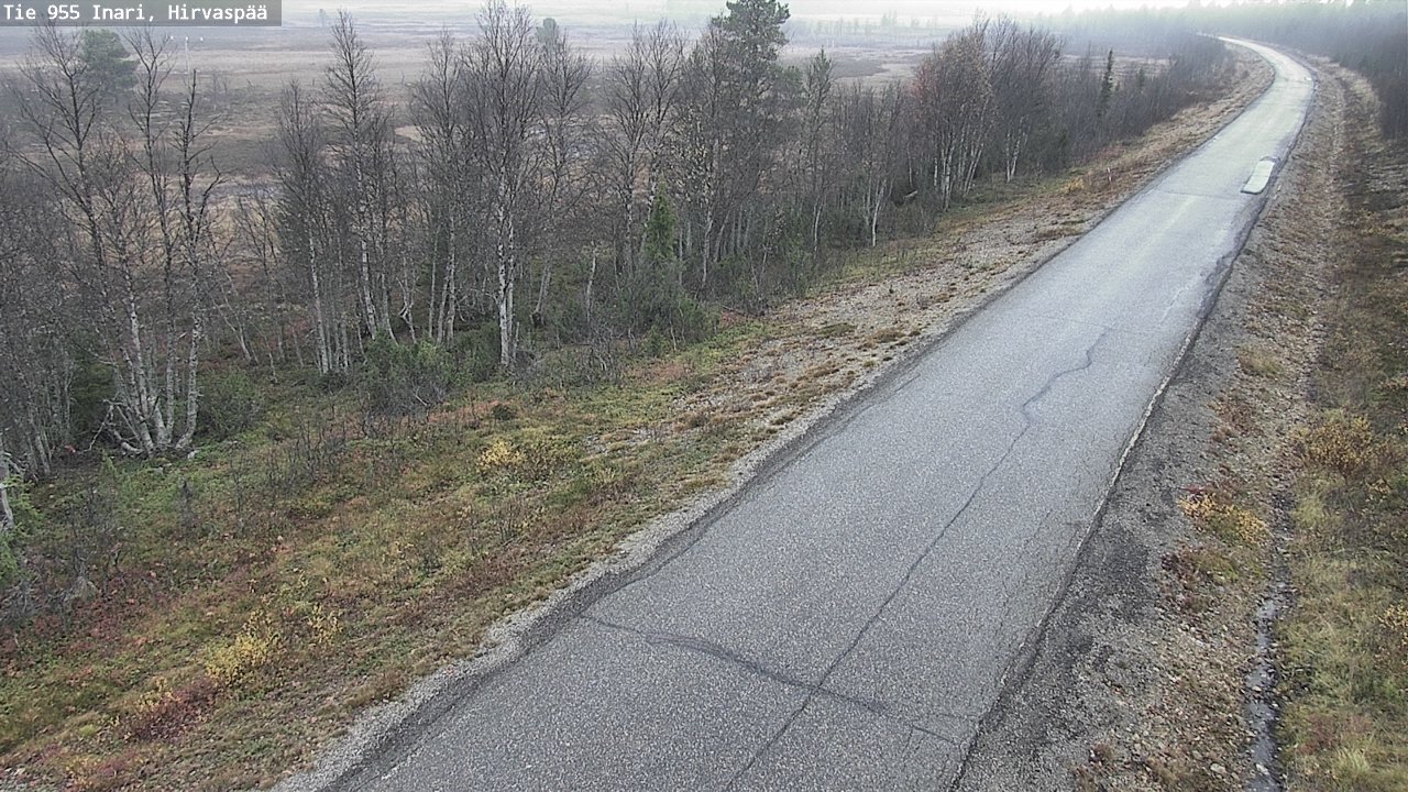 Kelikamerat Kuva Tie 955 Inari, Hirvaspää, Inari, Lappi