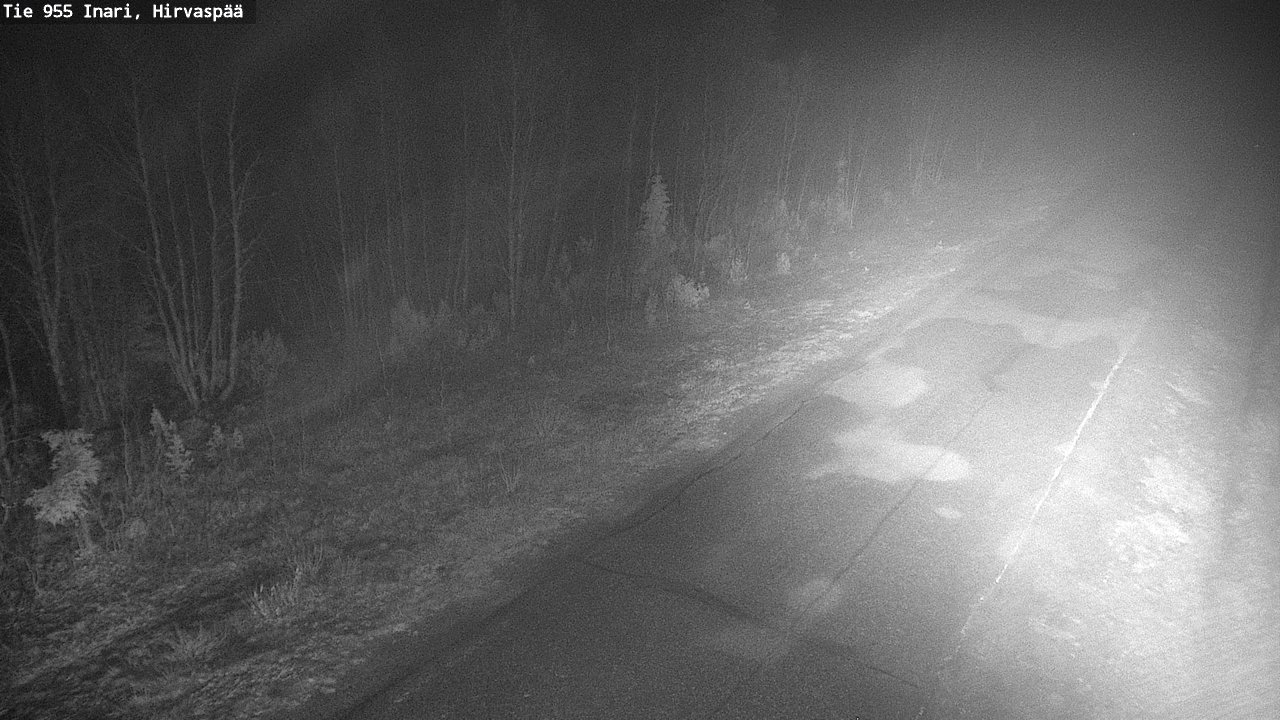 Kelikamerat Kuva Tie 955 Inari, Hirvaspää, Inari, Lappi