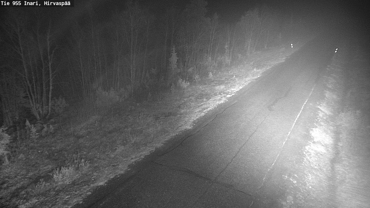 Kelikamerat Kuva Tie 955 Inari, Hirvaspää, Inari, Lappi
