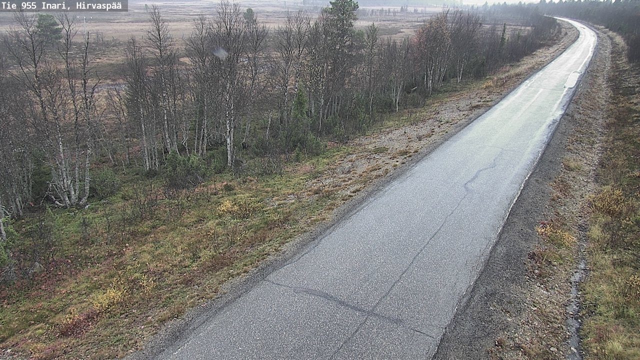 Kelikamerat Kuva Tie 955 Inari, Hirvaspää, Inari, Lappi