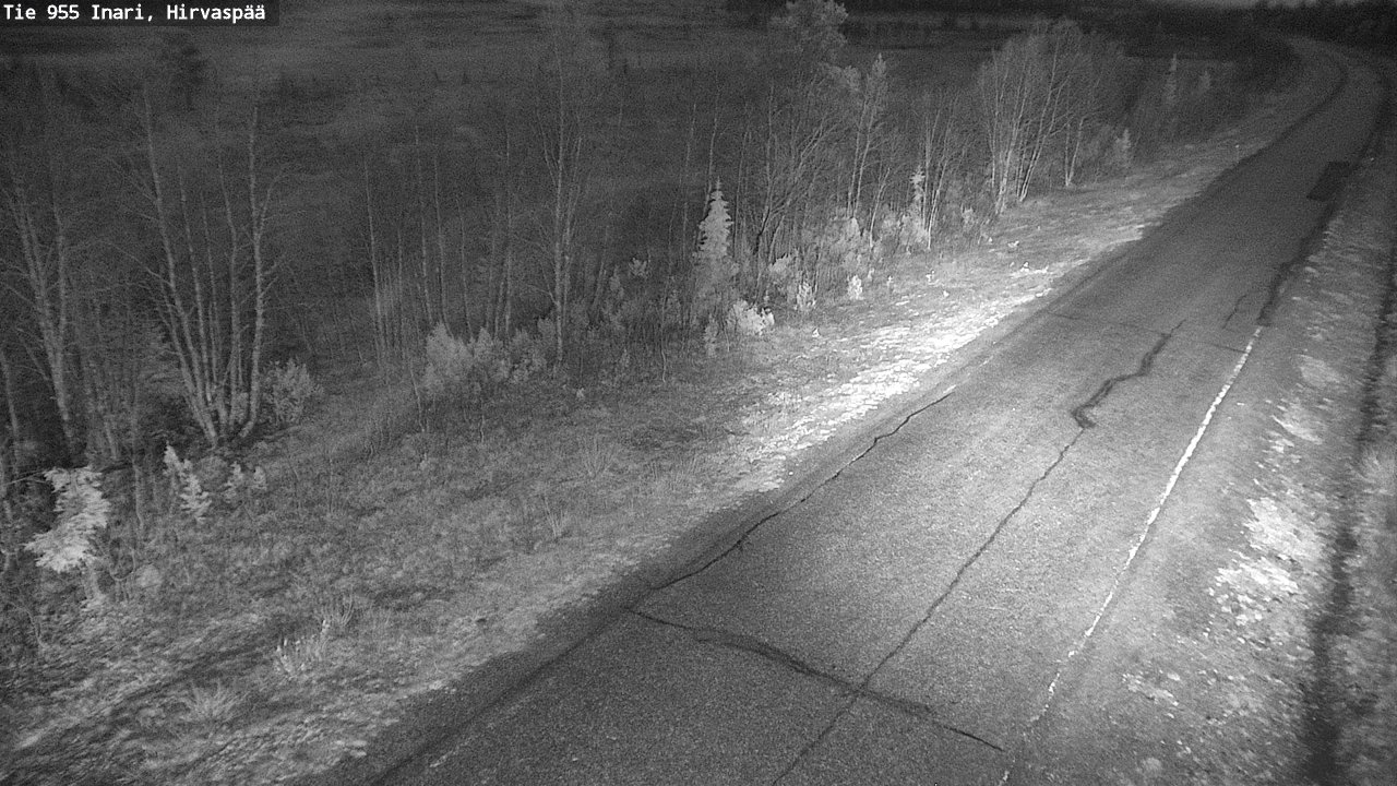 Kelikamerat Kuva Tie 955 Inari, Hirvaspää, Inari, Lappi