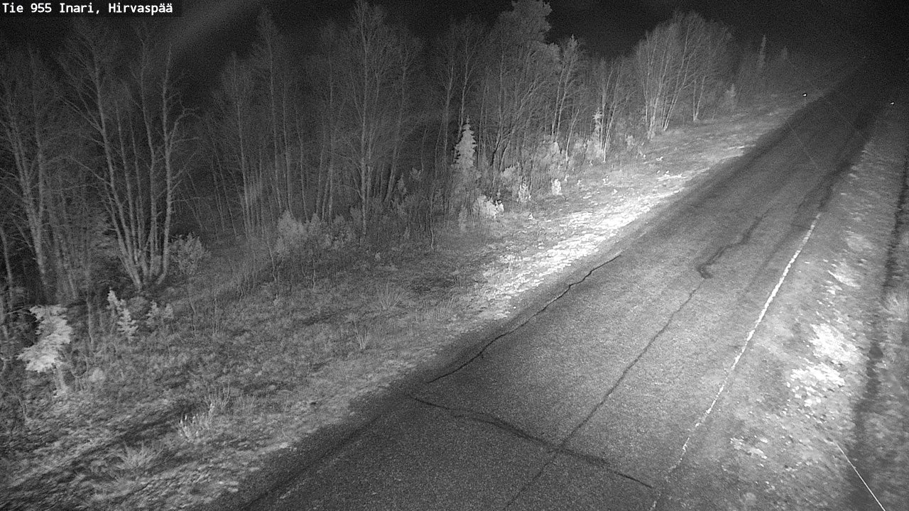 Kelikamerat Kuva Tie 955 Inari, Hirvaspää, Inari, Lappi