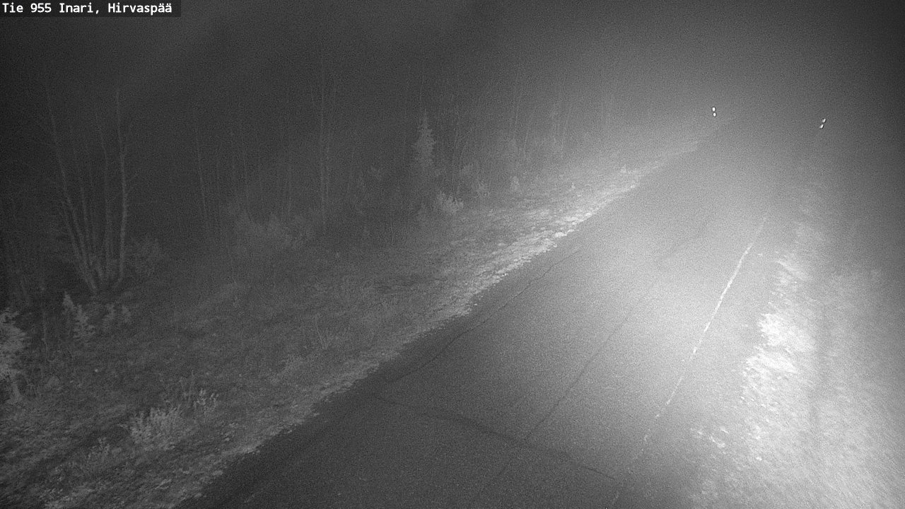 Kelikamerat Kuva Tie 955 Inari, Hirvaspää, Inari, Lappi