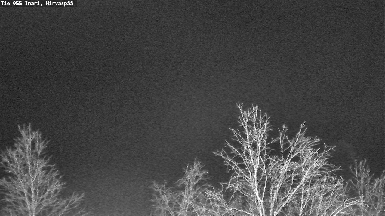 Weather Camera Image Väg 955 Enare, Hirvaspää, Inari, Lappi