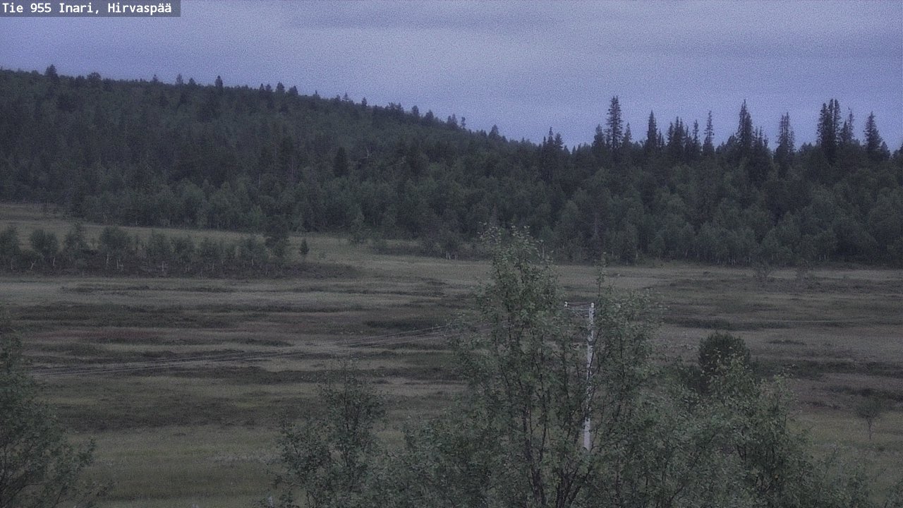 Kelikamerat Kuva Tie 955 Inari, Hirvaspää, Inari, Lappi