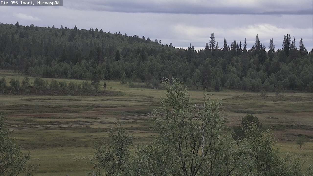 Kelikamerat Kuva Tie 955 Inari, Hirvaspää, Inari, Lappi
