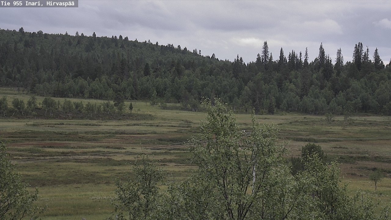 Kelikamerat Kuva Tie 955 Inari, Hirvaspää, Inari, Lappi