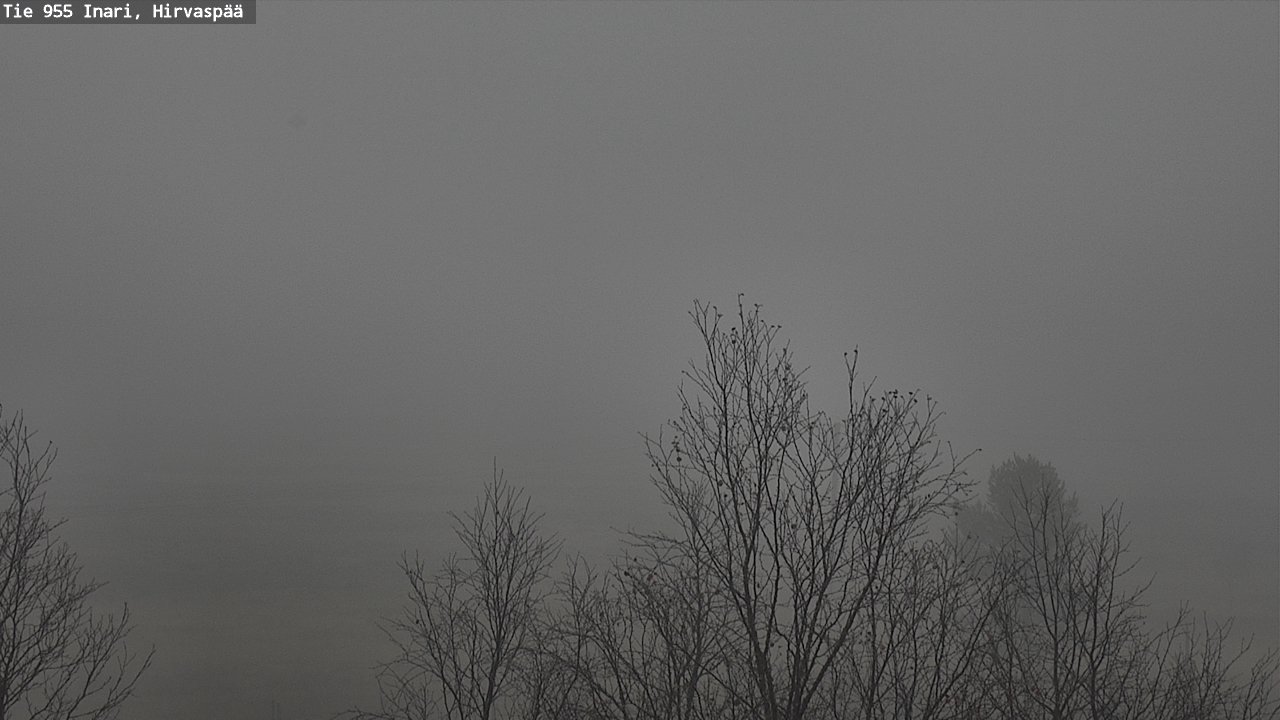 Weather Camera Image Road 955 Inari, Hirvaspää, Inari, Lappi