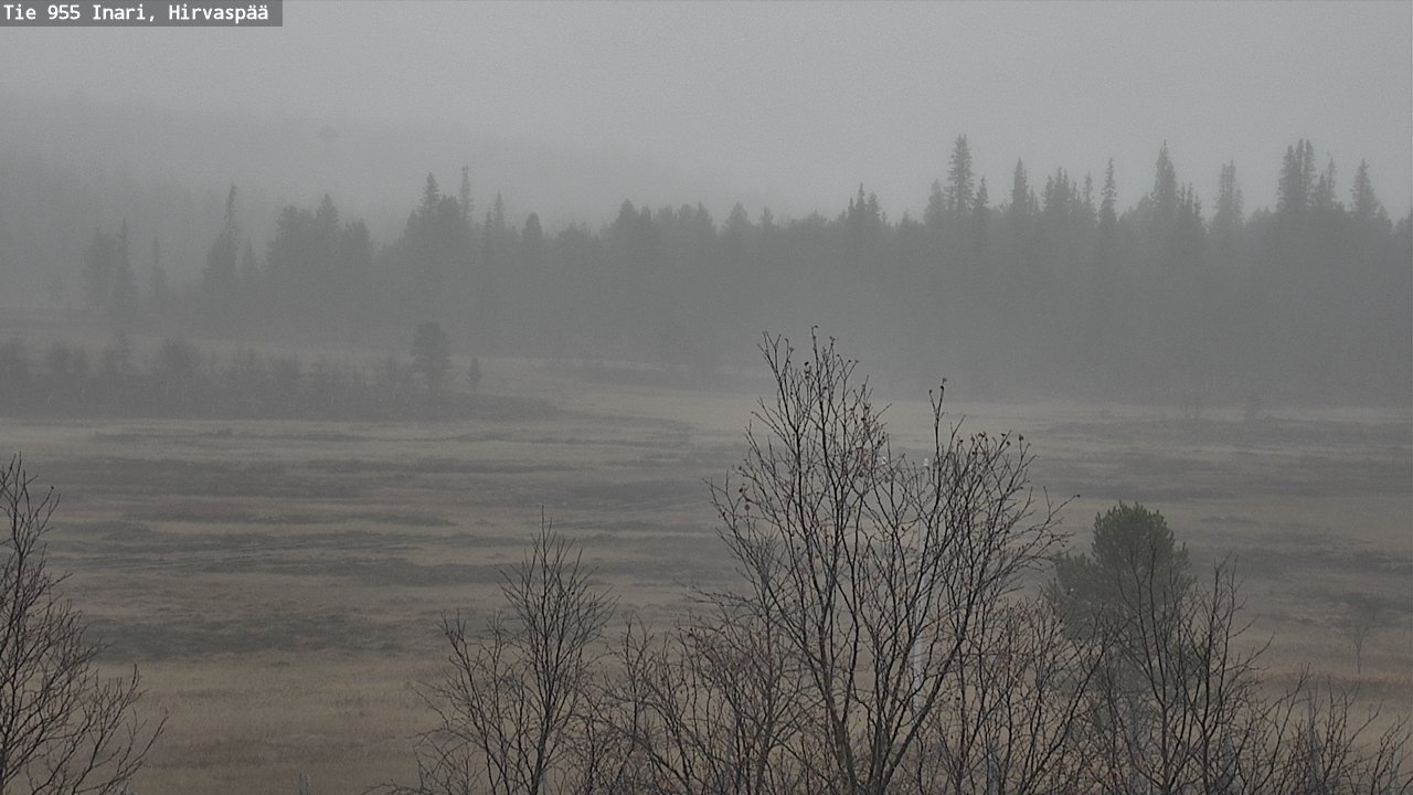 Kelikamerat Kuva Tie 955 Inari, Hirvaspää, Inari, Lappi