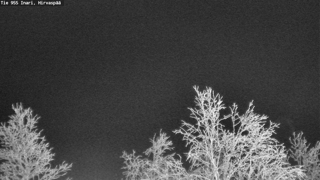 Weather Camera Image Väg 955 Enare, Hirvaspää, Inari, Lappi