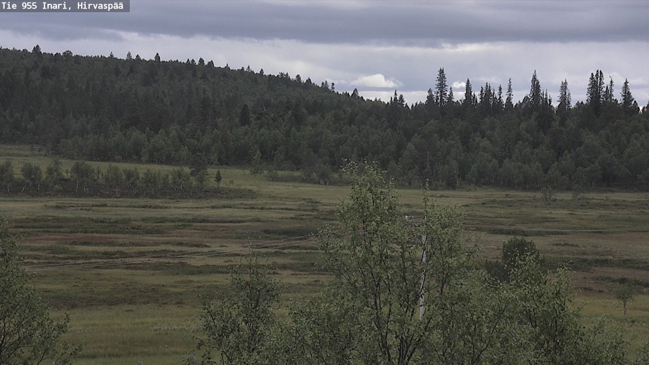 Kelikamerat Kuva Tie 955 Inari, Hirvaspää, Inari, Lappi
