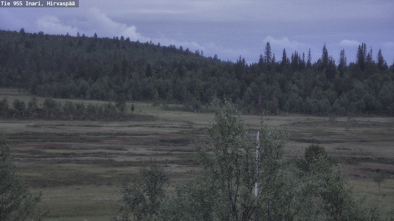 Kelikamerat Kuva Tie 955 Inari, Hirvaspää, Inari, Lappi