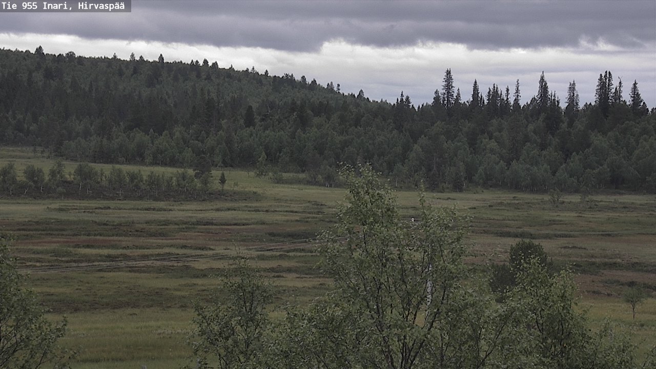 Kelikamerat Kuva Tie 955 Inari, Hirvaspää, Inari, Lappi