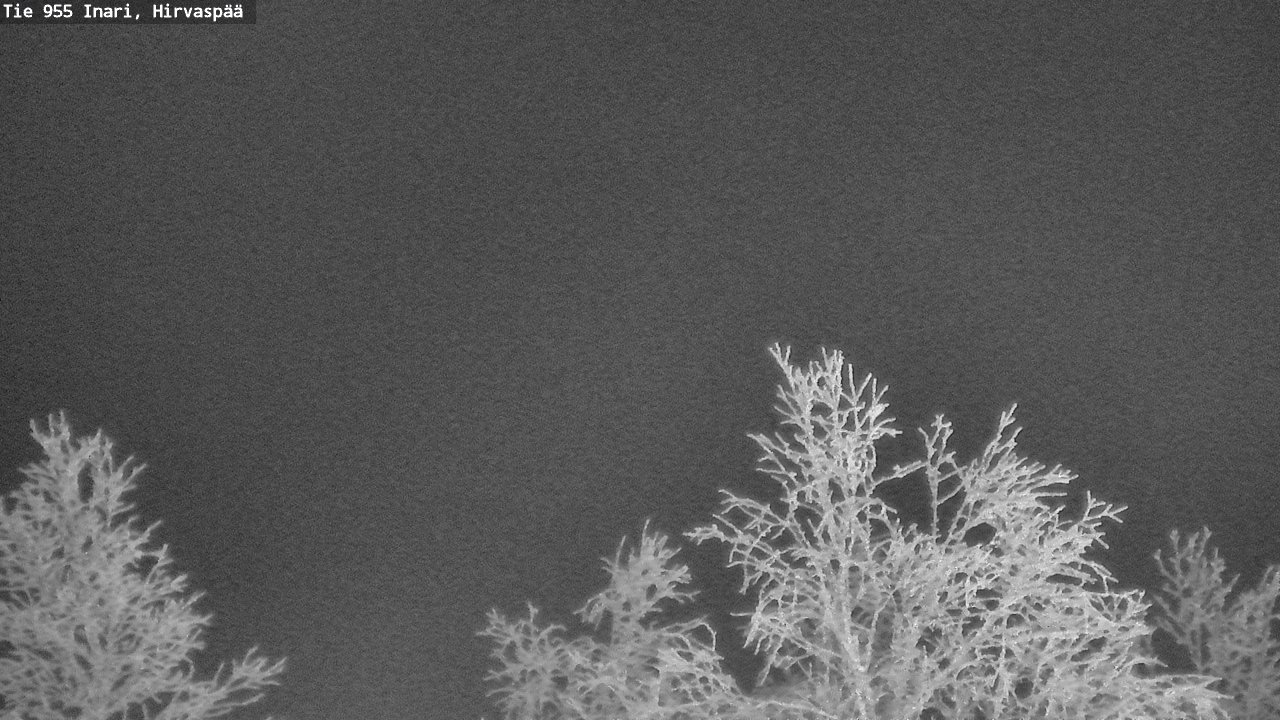 Weather Camera Image Väg 955 Enare, Hirvaspää, Inari, Lappi