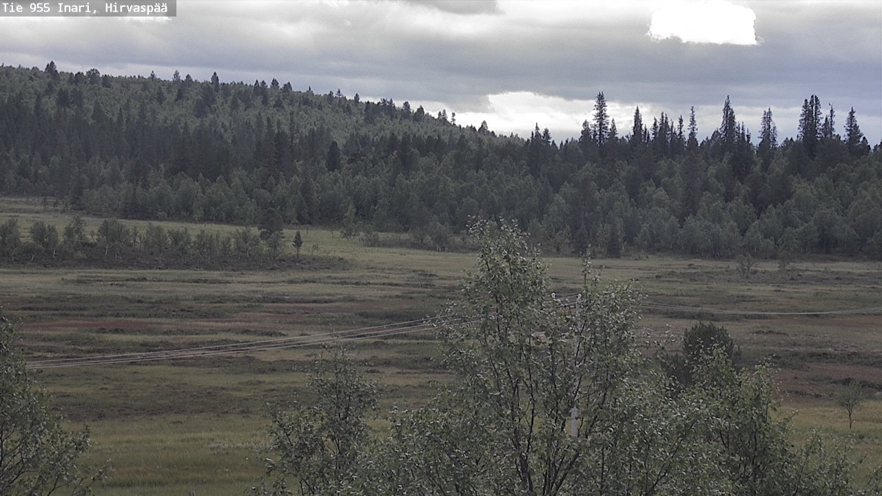 Kelikamerat Kuva Tie 955 Inari, Hirvaspää, Inari, Lappi